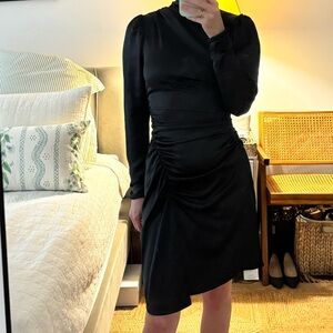 A.L.C. Black Long Sleeve Dress